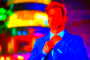 Picture after positive saturation